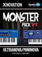 SCL201 - Monster Pack V1 - Novation Ultranova / Mininova ( 105 presets )