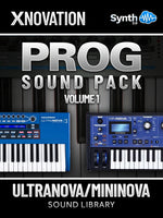 SCL200 - Prog Sound Pack V.1 - Novation Ultranova / Mininova ( 15 presets )