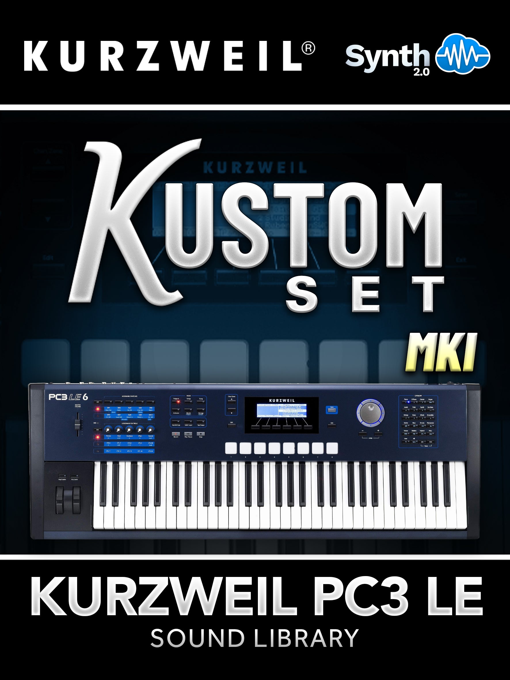 LDX133 - Kustom Set - Kurzweil PC3LE ( 12 presets )