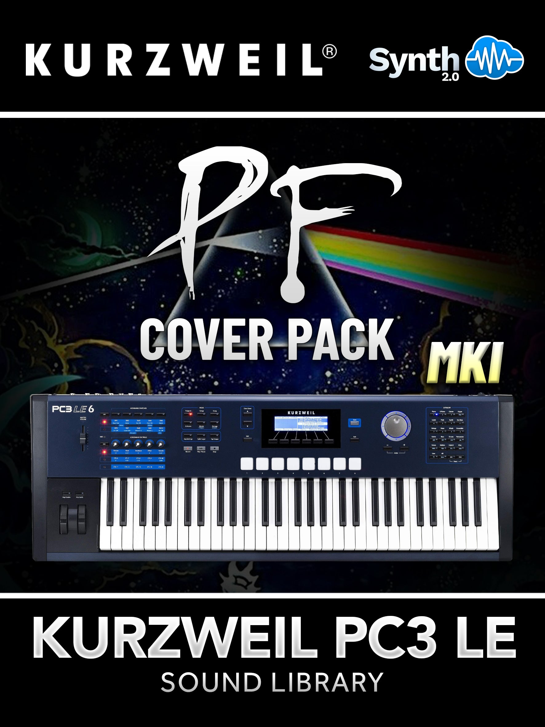 LDX198 - PF Cover Pack MKI - Kurzweil PC3LE ( 18 presets )