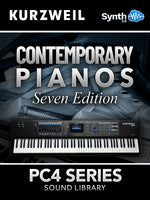 DRS004 - ( Bundle ) - Contemporary Pianos V3 - Seven Edition + Contemporary Brass - Kurzweil PC4 7 / 8