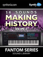LDX305 - ( Bundle ) - 32 Sounds - Making History Vol.1 + 16 Sounds - Making History Vol.2 - Fantom