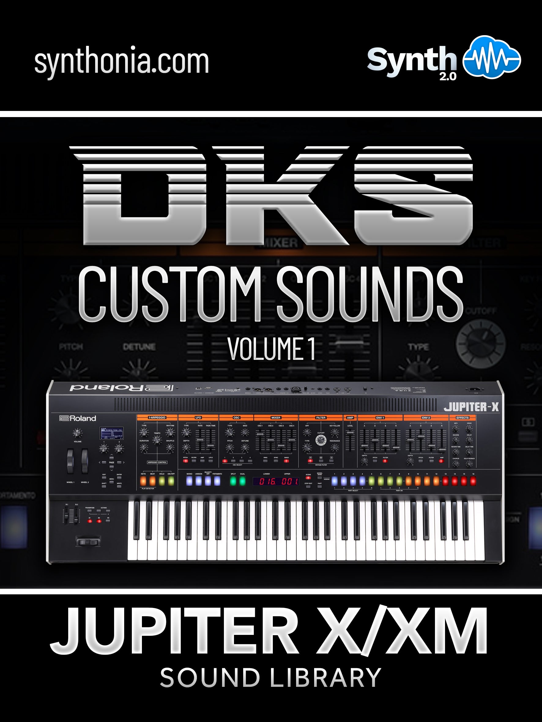 DKS004 - DKS Custom Sounds Vol.1 - Jupiter X / Xm ( 19 presets )