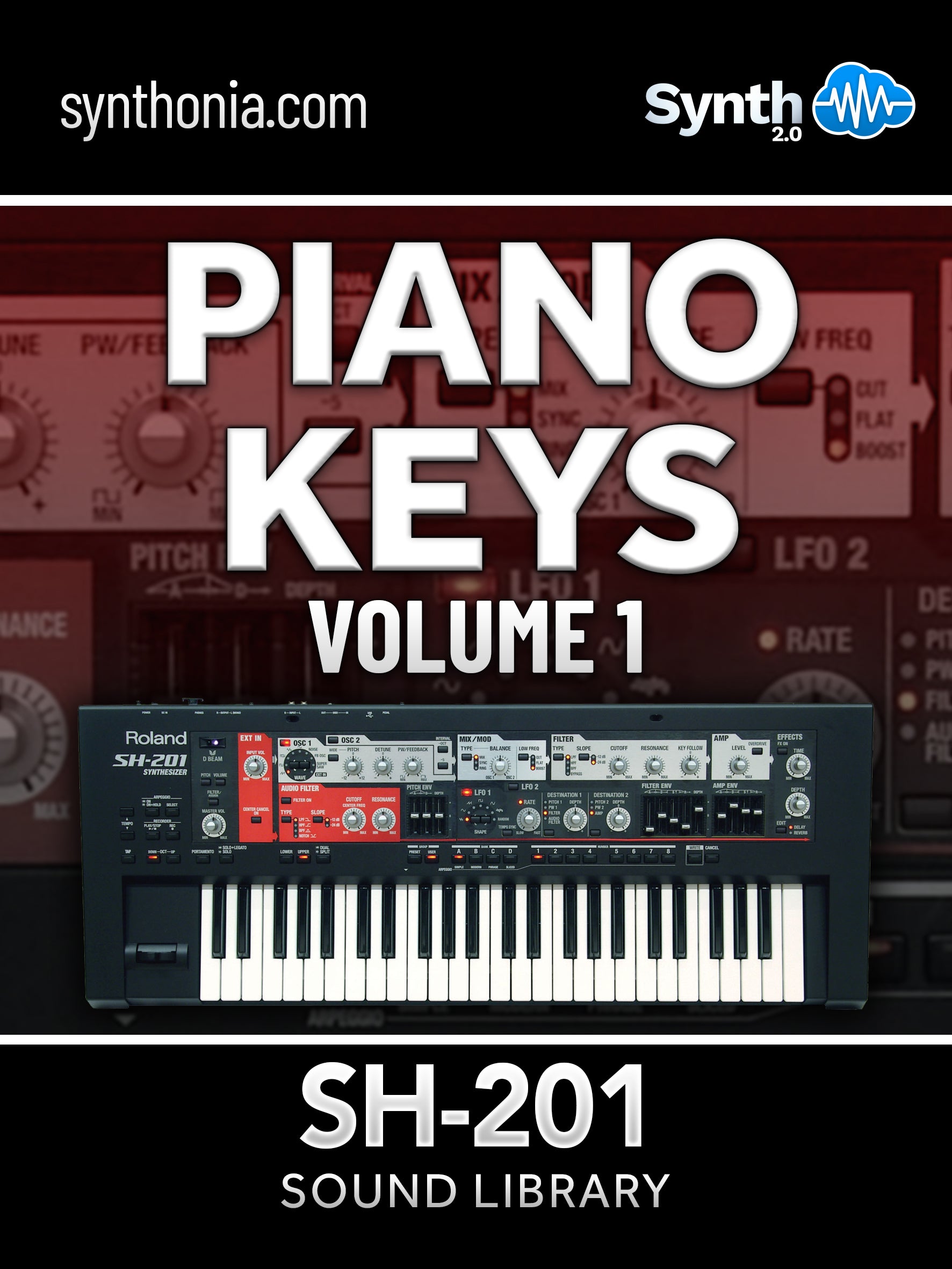 SCL030 - Piano & Keys V1 - SH-201 ( 123 presets )