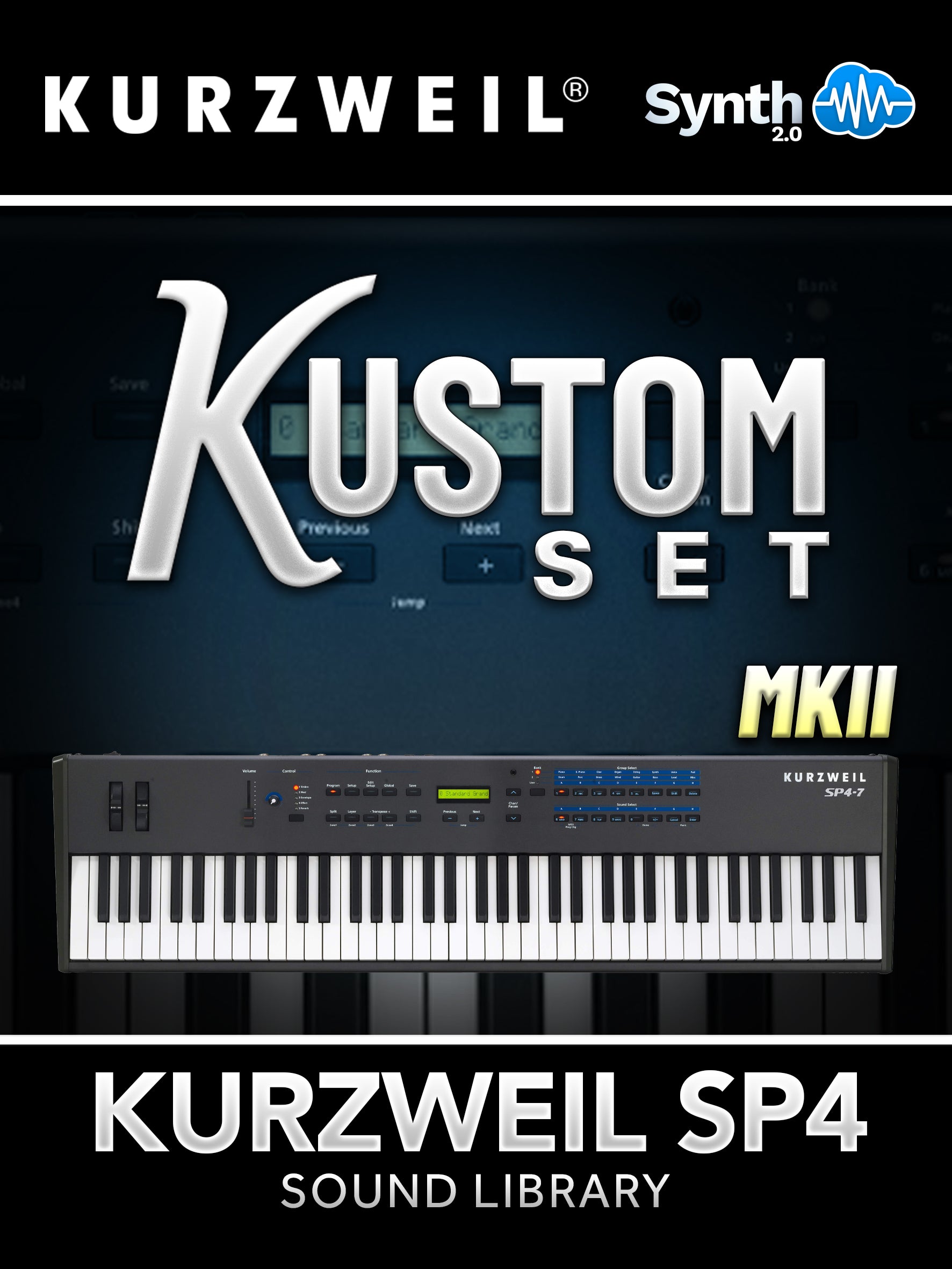 LDX134 - Kustom Set MKII - Kurzweil SP4 ( 35 presets )
