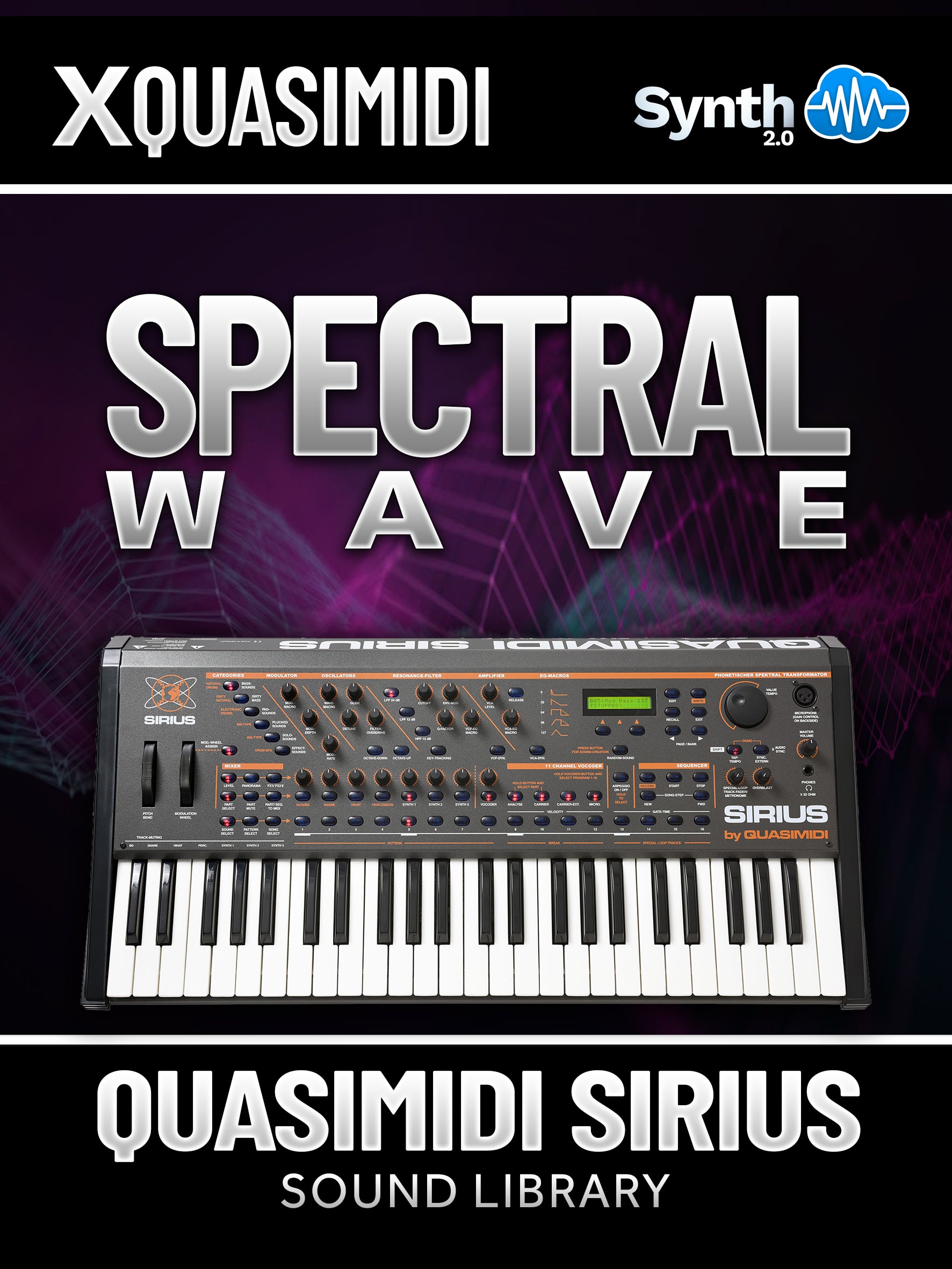 Spectral Wave Samples Pack Quasimidi Sirius 253 presets – Synthcloud