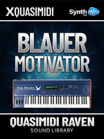 TPL008  - Blauer Motivator - Quasimidi Raven Max ( 50 presets )