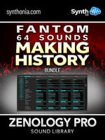 LDX306 - ( Bundle ) - Fantom 64 Sounds - Making History Vol.1 + Vol.2 + Vol.3 - Zenology Pro