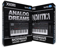 LFO096 - ( Bundle ) - Analog Dreams + Cinematica - Korg Modwave