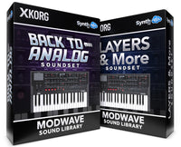 VTL023 - ( Bundle ) - Back to Analog Soundset + Layers & More Soundset - Korg Modwave