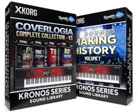 SCL176 - ( Bundle ) - CoverLogia - Complete Cover Collection V3 + 63 Sounds - Making History Vol.1 - Korg Kronos
