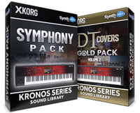 SCL203 - ( Bundle ) - DT Covers Gold Pack V2 + Symphony Pack - Korg Kronos Series