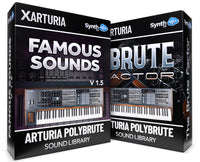 DVK025 - ( Bundle ) - Famous Sounds Vol.1.5 + The Brute Factor 1.1 - Arturia PolyBrute