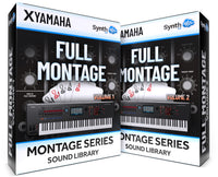 SCL278 - ( Bundle ) - FULL MONTAGE Vol.1 + Vol.2 - Yamaha MONTAGE / M