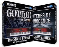 SKL010 - ( Bundle ) - Gothic Room V2 + Patches of Innocence - Korg Kronos / X / 2 / Platinum / Ls
