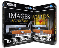 SCL081 - ( Bundle ) - Images + Words Cover Packs - Korg M3 / M50 / Krome / Krome Ex