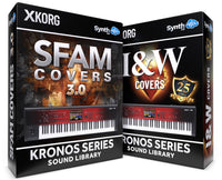 LDX226 - ( Bundle ) - Sfam Covers 3.0 + I&W Covers - Korg Kronos Series