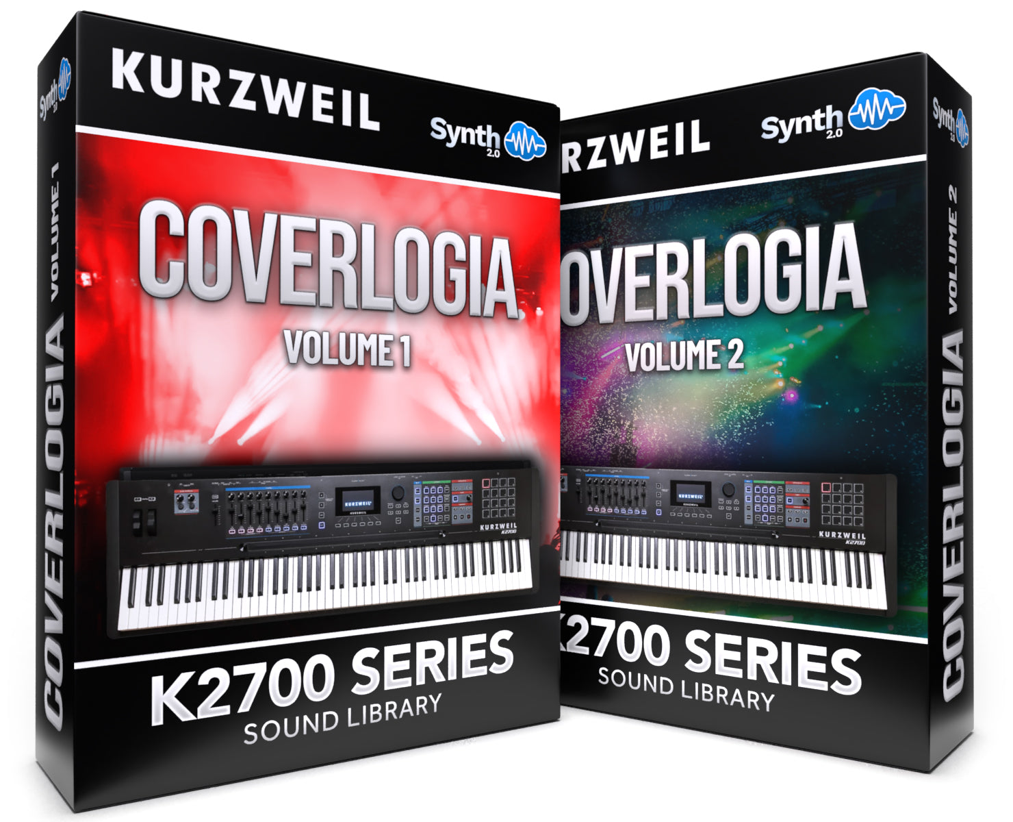SCL398 - ( Bundle ) - Coverlogia V1 + V2 - Kurzweil K2700