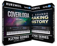 SCL397 - ( Bundle ) - Coverlogia V2 + 26 Sounds - Making History V1 - Kurzweil K2700