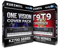 K27010 - ( Bundle ) - One Vision Cover Pack + T9T9 Cover Pack - Kurzweil K2700