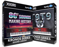 FPL020 - ( Bundle ) - 80s Sounds - Making History + T9T9 Cover EXP - Korg Kronos