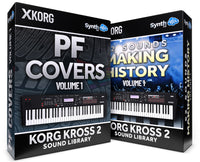 SCL188 - ( Bundle ) - 62 Sounds - Making History Vol.1 + PF Covers - Korg Kross 2