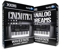 LFO046 - ( Bundle ) - Cinematica Vol.1 + Analog Dreams - Korg Wavestate / Native