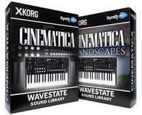 LFO044 - ( Bundle ) - Cinematica Vol.1 + Cinematica Landscapes - Korg Wavestate / mkII / Se / Native