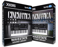 LFO044 - ( Bundle ) - Cinematica Vol.1 + Cinematica Landscapes - Korg Wavestate / Native