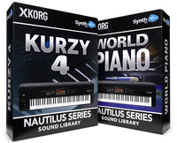 SSX015 - ( Bundle ) - World Piano + Kurzy 4 - Korg Nautilus Series