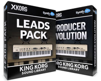 LDX026 - ( Bundle ) - Producer Evolution + Leads Pack - Korg KingKorg