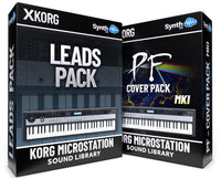SCL078 - ( Bundle ) - Leads Pack + PF Cover Pack MKI - Korg Microstation