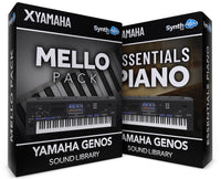 GNL011 - ( Bundle ) - Mello Pack + Essentials Pianos - Yamaha GENOS / 2