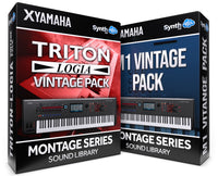 SCL339 - ( Bundle ) - Triton-logia Vintage Pack + M1 Vintage Pack - Yamaha MONTAGE / M