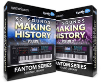 LDX305 - ( Bundle ) - 32 Sounds - Making History Vol.1 + 16 Sounds - Making History Vol.2 - Fantom