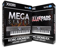 SWS043 - ( Bundle ) - Mega Synths Pack + Killer Pads - Korg Krome / Krome EX