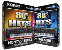SJL006 - ( Bundle ) - 80's Hits Vol.1 + Vol.2 - Yamaha MONTAGE