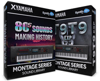 FPL033 - ( Bundle ) - 80s Sounds - Making History + T9T9 EXP Cover Pack - Yamaha MONTAGE / M