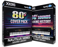 FPL017 - ( Bundle ) - 80's Cover Pack + 80s Sounds - Making History - Korg Nautilus Series