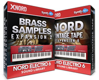 DVK036 - ( Bundle ) - Brass Samples Expansion + Vintage Tape Expansion - Nord Electro 6 Series