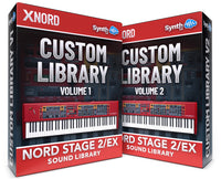 GPR010 - ( Bundle ) - Custom Library V1 + V2 - Nord Stage 2 / 2 EX