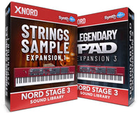 DVK029 - ( Bundle ) - Strings Samples Expansion + Legendary Pads Expansion - Nord Stage 3
