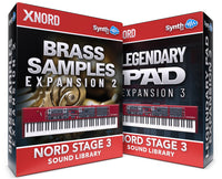 DVK033 - ( Bundle ) - Brass Samples Expansion + Legendary Pads Expansion - Nord Stage 3