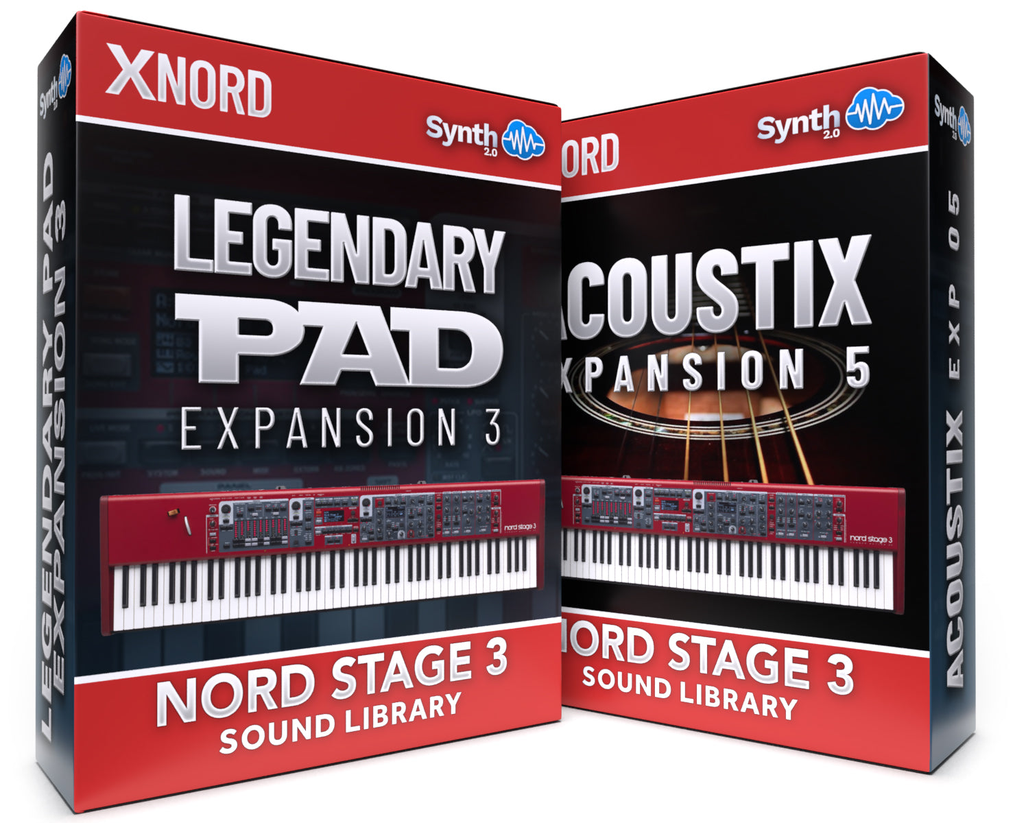 DVK037 - ( Bundle ) - Legendary Pads Expansion + AcoustiX Samples Expansion - Nord Stage 3
