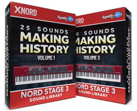 FPL037 - ( Bundle ) - 25 Sounds - Making History Vol.1 + 10 Sounds - Making History Vol.3 - Nord Stage 3