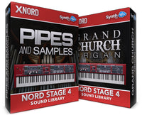 RCL005 - ( Bundle ) - Pipes and Samples + Grand Church Organ - Nord Stage 4