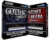 SKL009 - ( Bundle ) - Gothic Room V2 +  POAE Nightwish Cover V2 - Korg Nautilus
