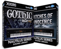 SKL010 - ( Bundle ) - Gothic Room V2 + Patches of Innocence - Korg Nautilus