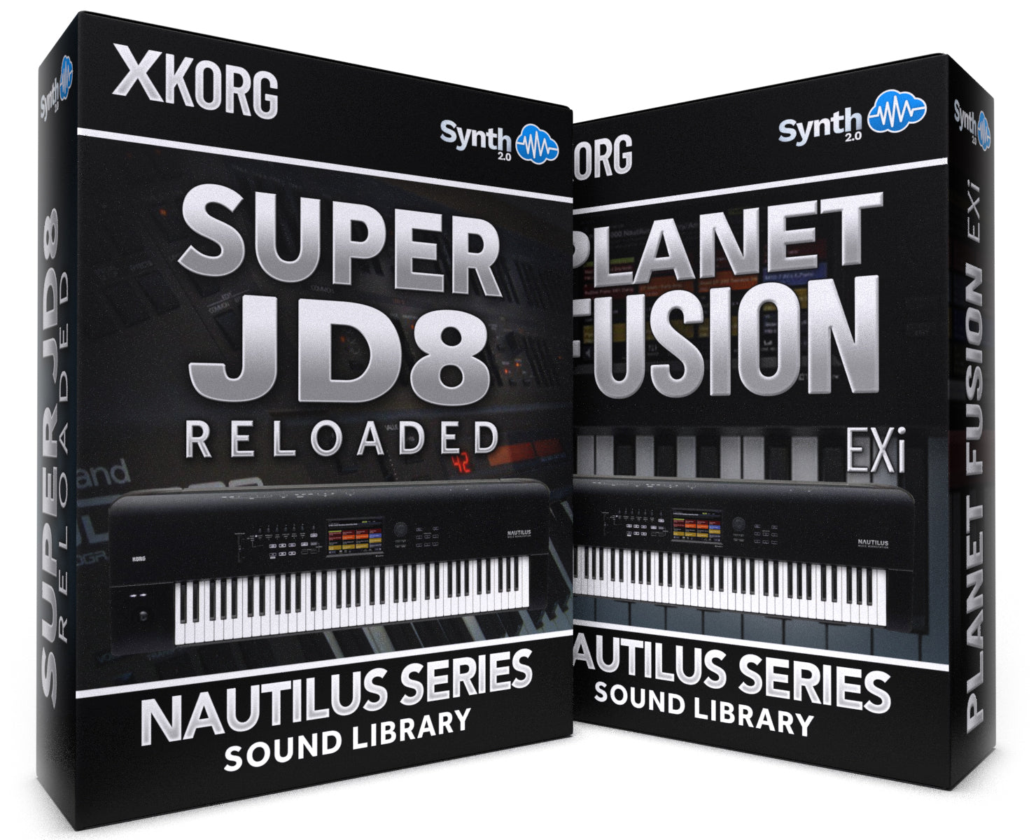 SSX137 - ( Bundle ) - Planet Fusion EXi + Super JD8 Reloaded - Korg Nautilus Series