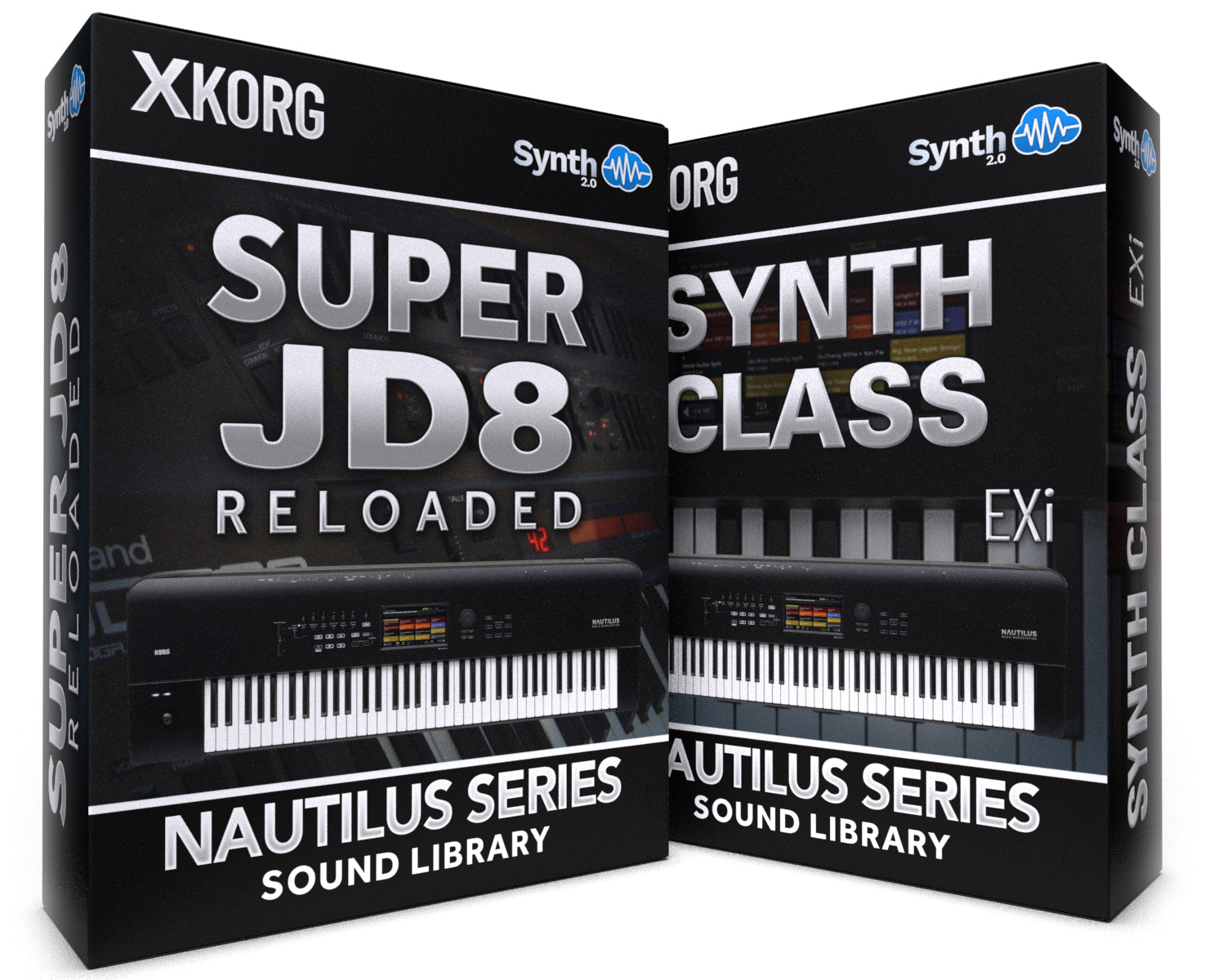 SSX138 - ( Bundle ) - Synth Class EXi + Super JD8 Reloaded - Korg Nautilus Series